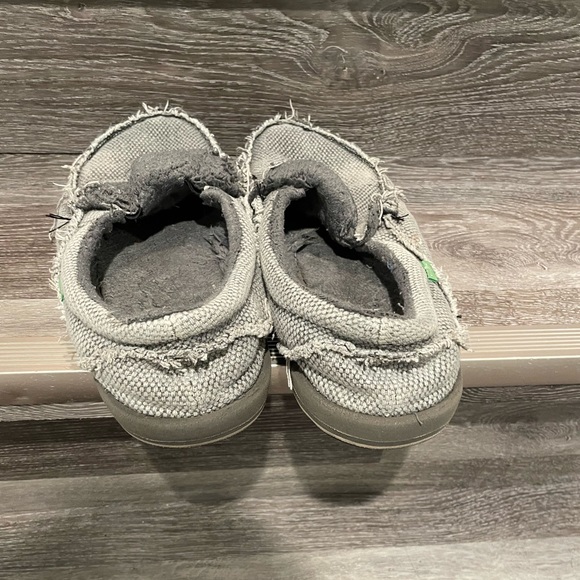 Mens Sanuk Sidewalk Surfer Chill size 12 - Charcoal - Picture 4 of 5